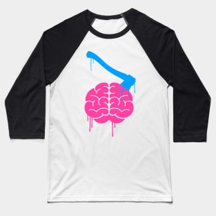 Axe Brain Baseball T-Shirt